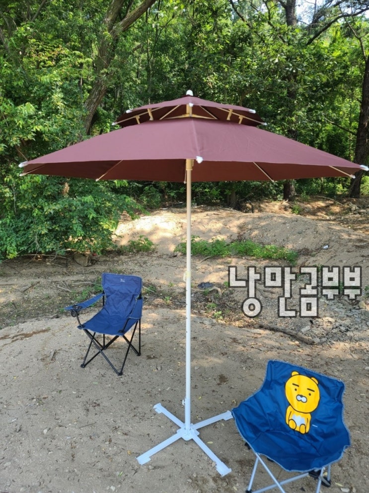 피크닉 필수템 조아캠프 파라솔/조아캠프지지대 구매 후기(내돈내산)