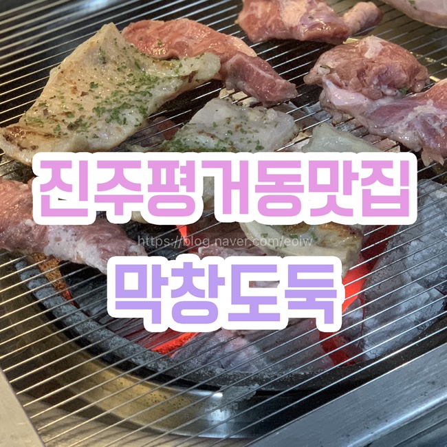  [진주평거동맛집] 막창도둑