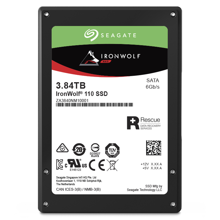 핵가성비 좋은 씨게이트 아이언울프 110 SSD NAS, ZA3840NM10001, 3.84TB 좋아요