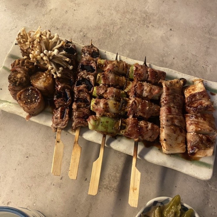 상봉맛집 꼬치구이가 맛있는 이자카야 쿠시