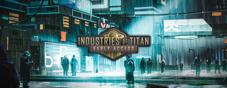 콜로니 빌더 전략 게임 인더스트리 오브 타이탄 Industries of Titan 스팀 한글 지원!
