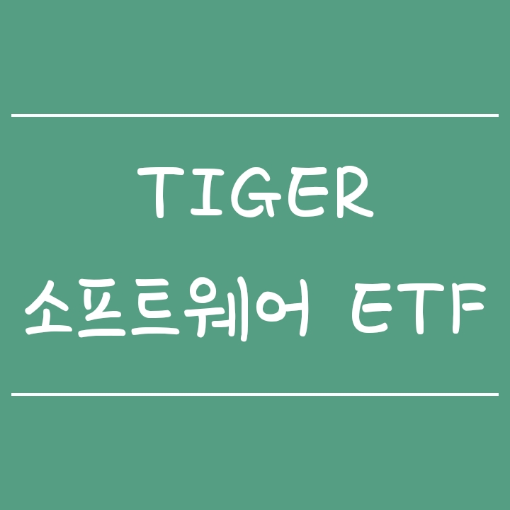 카카오 네이버에 동시에 투자하는 TIGER 소프트웨어 (타이거 ETF) 카카오 네이버에 동시에 투자하는 TIGER 소프트웨어 (타이거 ETF)