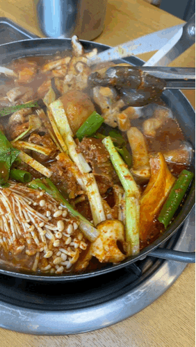 [김포통진맛집] 진짜 보양식 토종닭볶음탕 최고, 장수촌 버섯마을