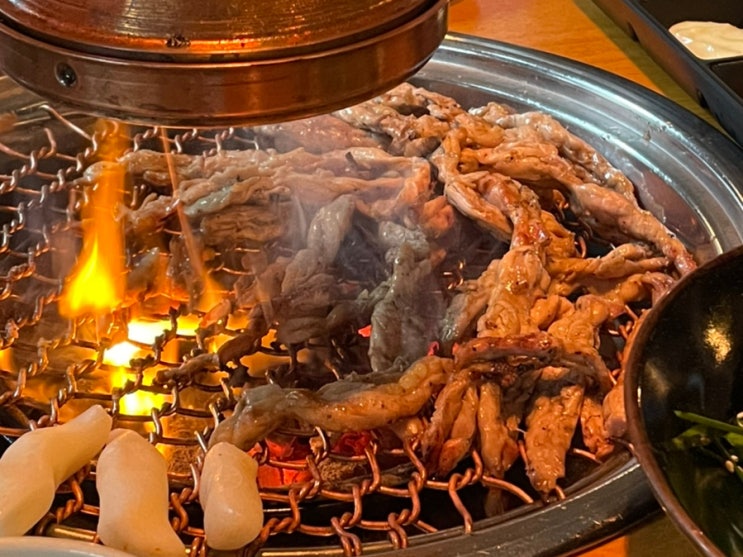  이영자맛집 한남동 닭목살 숯불구이 세미계