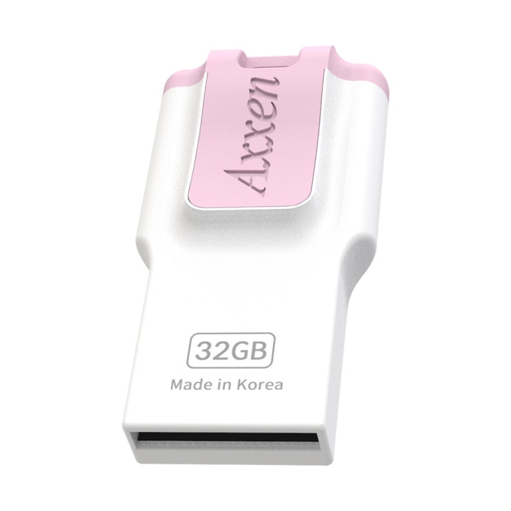 후기가 정말 좋은 액센 i Passion USB 2.0 메모리 핑크 Axxen H43 QUAD, 32GB 추천해요