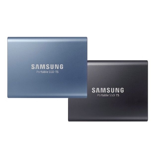 잘나가는 삼성 SSD 저장장치 사무 외장하드 문구용품 T5 500GB 블루 USB3.1 !Lzus, -본 상품 선택-, 1MB ···