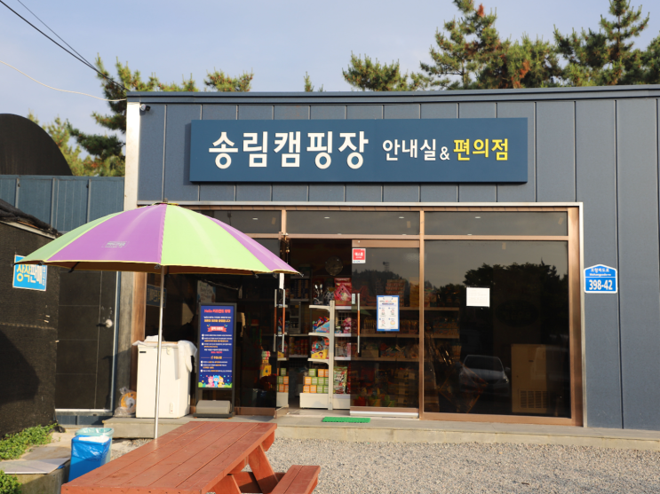  충남 태안 어은돌송림캠핑장