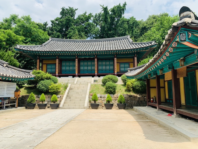  서울 같지 않은 우리 동네 산책 궁산 둘레길, 양천향교,소악루, 궁산땅굴,궁산 근린공원