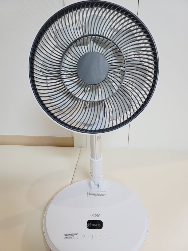 르젠 접이식 무선 선풍기 써큘레이터 캠핑장 사용기 내돈내산 네이버 블로그