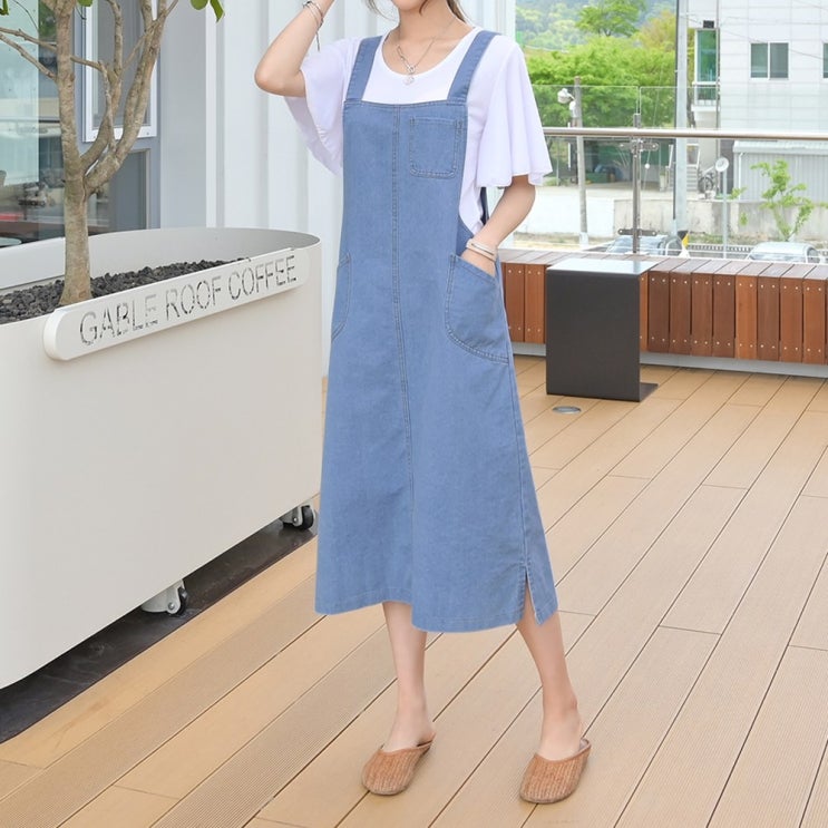 많이 팔린 데일리앤 첵스 데님 멜빵 원피스 좋아요 많이 팔린 데일리앤 첵스 데님 멜빵 원피스 좋아요