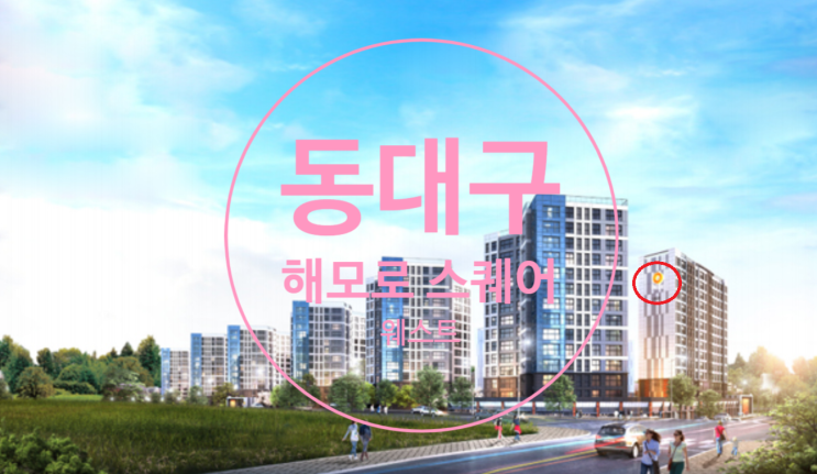  동대구 해모로 스퀘어 웨스트 분양권76타입 있어요