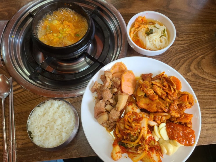  군자역 맛집 피플한정식 방문 후기 무한리필 뷔페 혼밥