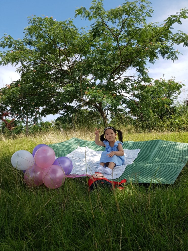 평택호 관광단지 :) 서울근교 킥보드 돗자리 그늘막텐트 들고 물놀이 소풍 가볼만한곳~ (에즈파파)