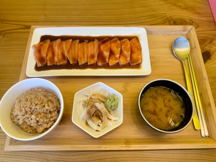 고려대역 맛식당 연어랑 메뉴 추천 사케동 맛집