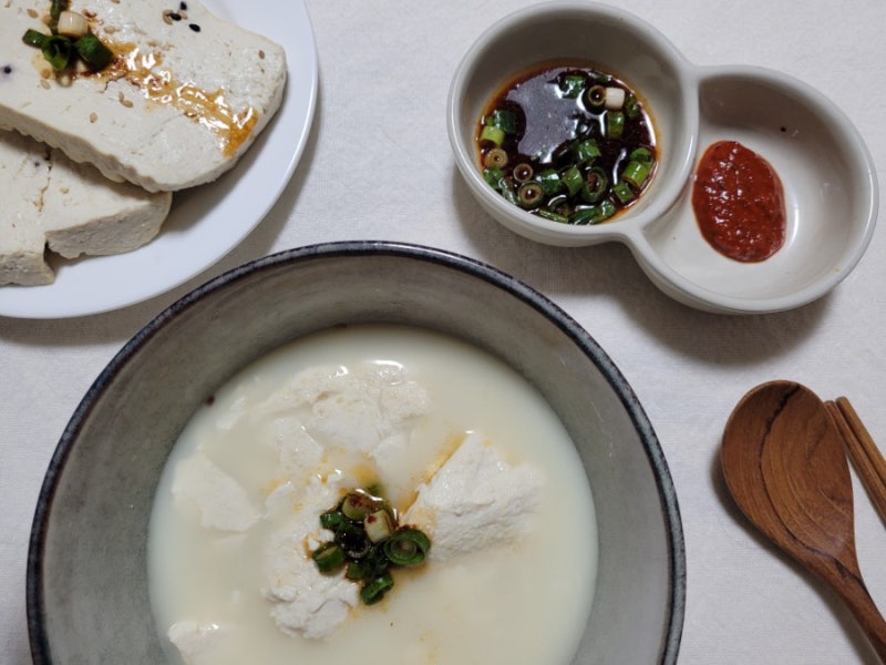맑은 초당순두부 양념장 만들기 두부랑 잘어울리는 간장양념