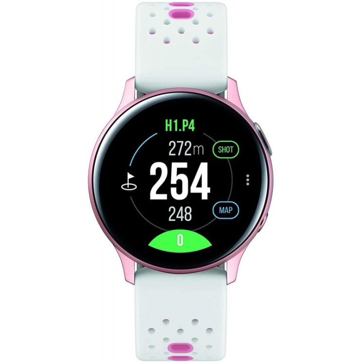 최근 많이 팔린 Samsung Electronics Galaxy Watch Active2 40mm BT (골프 에디션) 금-보증이있는 미국 버전 (SM-R830NZDGGFU), 단