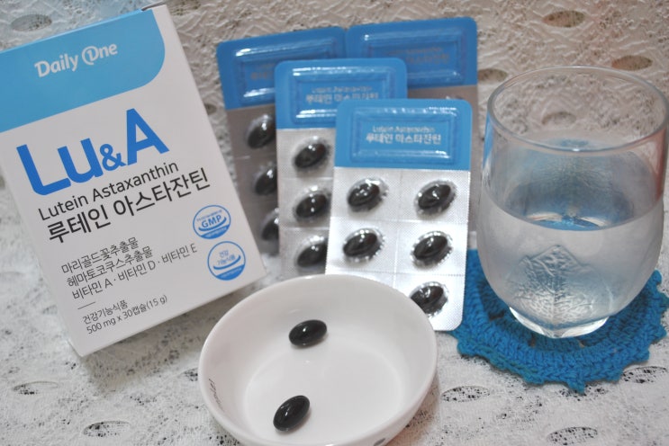  눈건강을 위한 선택 '데일리원 루테인 아스타잔틴'으로 눈건강 챙기기