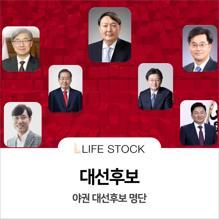  야권 대선후보 명단