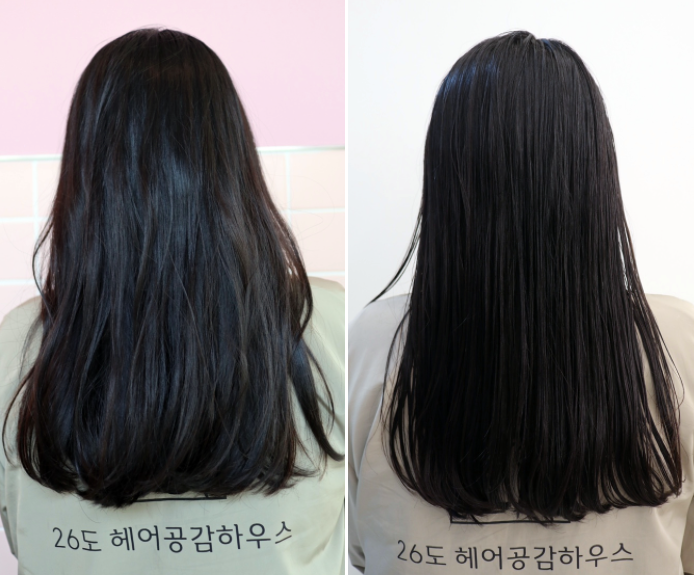  송도미용실 26도헤어 영양가득 클리닉 받았어요