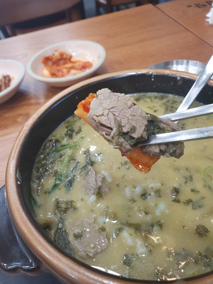 광주 주월동 국밥 맛집 본설렁탕 백운광장점 솔직후기