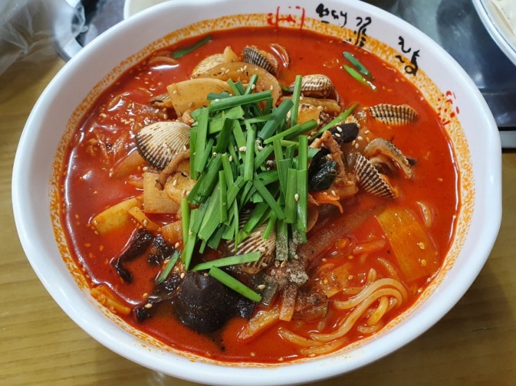  청주짬뽕맛집 개신동 강적꼬막짬뽕 짬뽕을 먹으면 피자를 준다구요~?