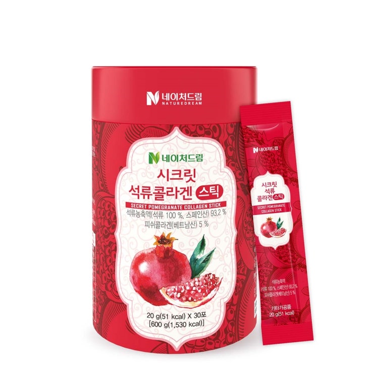 당신만 모르는 네이처드림 시크릿 석류콜라겐 젤리 스틱, 20g, 30개 ··· 당신만 모르는 네이처드림 시크릿 석류콜라겐 젤리 스틱, 20g, 30개 ···