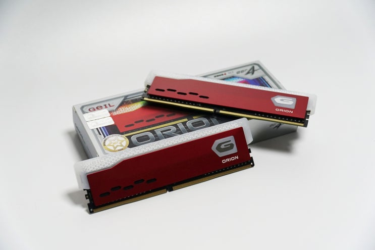  B다이와 RGB를 품은, GeIL DDR4-3600 CL18 ORION RGB
