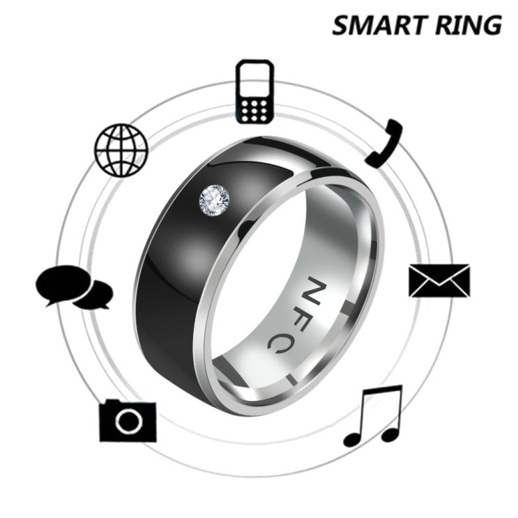 리뷰가 좋은 NFC 다기능 지능형 스마트 손가락 반지 착용 모든 안드로이드 전화에 연결 패션 장비 디지털 반지|스마트 액세사리|, 1개, 단일, 1pc chip tag 25mm 좋 리뷰가 좋은 NFC 다기능 지능형 스마트 손가락 반지 착용 모든 안드로이드 전화에 연결 패션 장비 디지털 반지|스마트 액세사리|, 1개, 단일, 1pc chip tag 25mm 좋