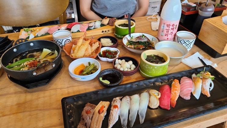 제주 삼양 맛집 황금무지개뜨는곳 제주초밥 찐맛집