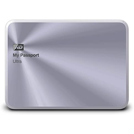 많이 찾는 Western Digital WD 1TB Silver My Passport Ultra Metal Edition Portable External Hard Drive - U