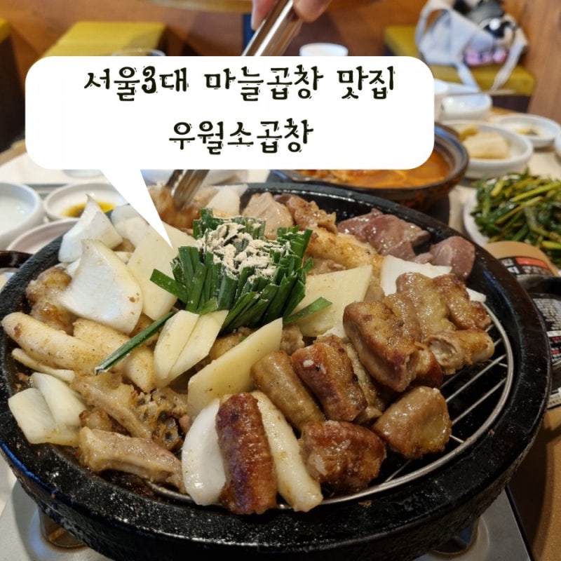 서울 3대 마늘곱창 맛집 우월소곱창 푸짐한 신도림역 고기집