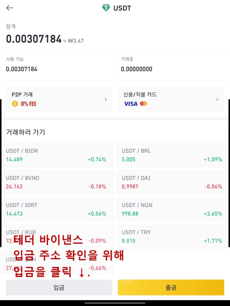 후오비코리아 USDT 바이낸스로 보내는 방법/ 코인 출금 방법/ 코인 전송 방법 : 네이버 블로그