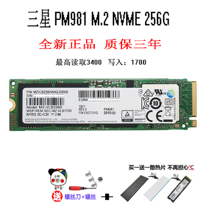 인기 많은 SSD메모리 PM981A/PM981NVMe256G512G1TB2T PCIE M.2SSD SSD, 1MB, T01-카모그린 ···