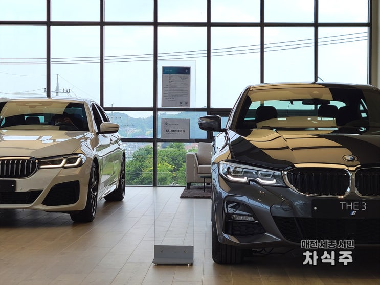 7시리즈 5시리즈를 구경하고 왔던 세종시 BMW 세종전시장