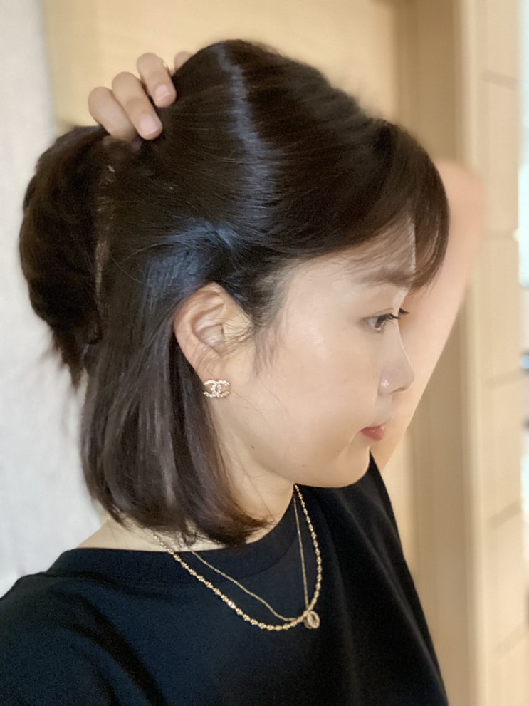  율리드헤어 다산미용실 뿌리염색에 앞머리까지!(ft. 홍아디자이너)