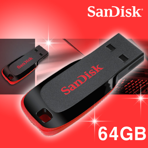 많이 팔린 샌디스크 USB 크루저 블레이드 CZ50 USB메모리, 64GB 추천해요