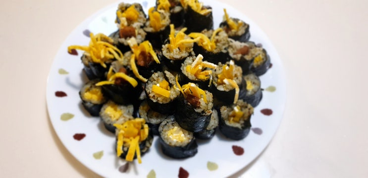  '요아빠 불꽃남자k'의 새벽에 후딱하는 꼬마김밥