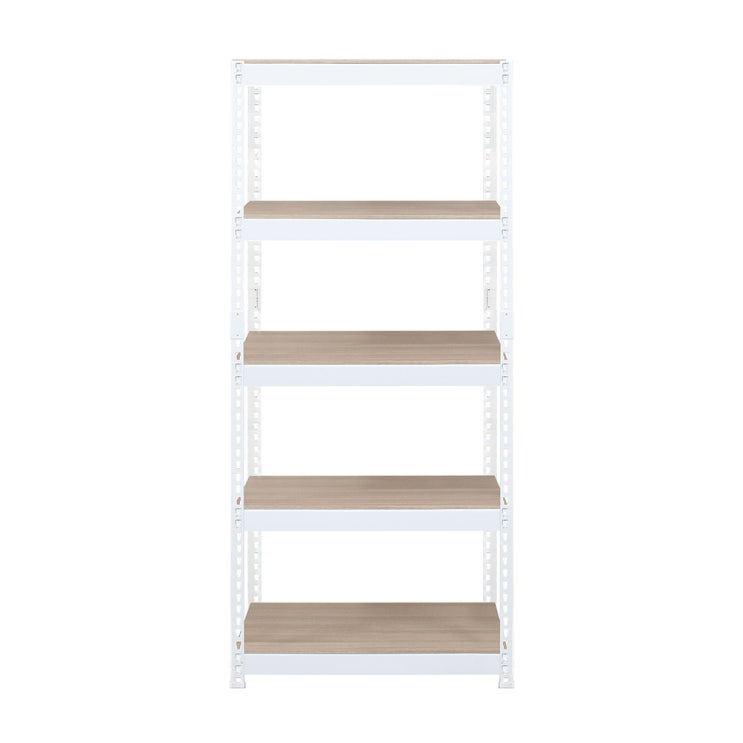 가성비갑 스피드랙 브이 2 스탠드 선반 5단 600 x 500 x 1800 mm, 화이트(프레임) + 우드 화이트(선반) ··· 가성비갑 스피드랙 브이 2 스탠드 선반 5단 600 x 500 x 1800 mm, 화이트(프레임) + 우드 화이트(선반) ···