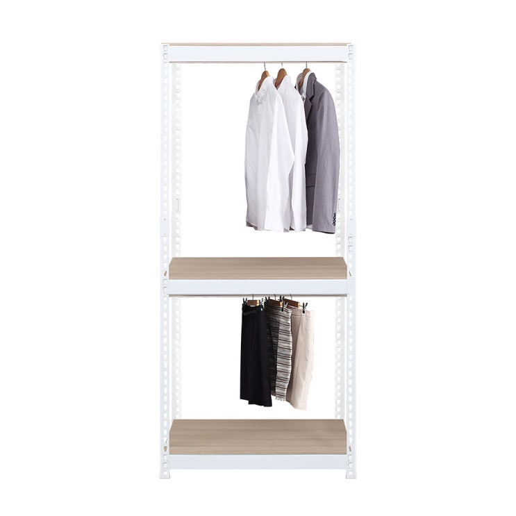 최근 많이 팔린 스피드랙 V2 행거 3단 봉 2p 600 x 500 x 1800 mm, 프레임(화이트) + 보드(우드 + 화이트) 좋아요 최근 많이 팔린 스피드랙 V2 행거 3단 봉 2p 600 x 500 x 1800 mm, 프레임(화이트) + 보드(우드 + 화이트) 좋아요