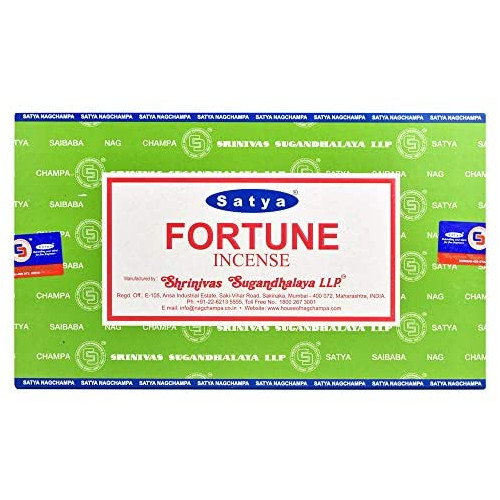 핵가성비 좋은 Satya Nag Champa 인센스 스틱 향 택1, Fortune 좋아요