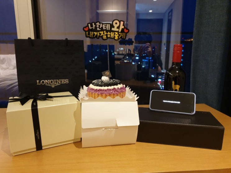  [결혼준비 #07] 답프로포즈를 하다! (강릉 세인트존스호텔/ 론진 마스터 콜렉션 문페이즈 블루 42mm/ vllo 영상)
