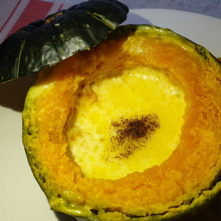  단호박스프 만들기 백종원 버전 부드러운 미니 단호박 요리