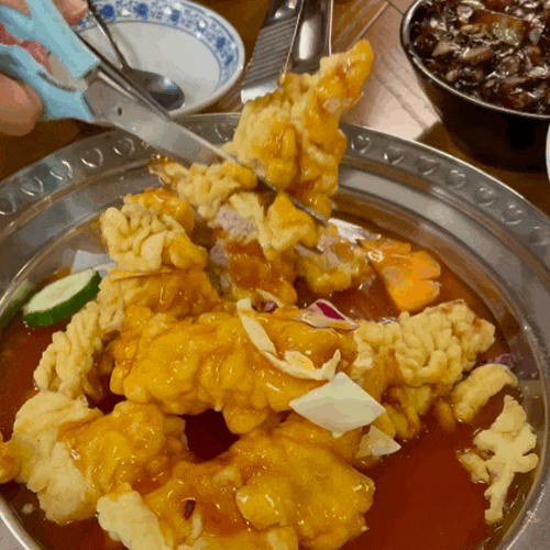  왕크니까 왕맛있는 탕수육 맛집, 대구 대명동 회성각