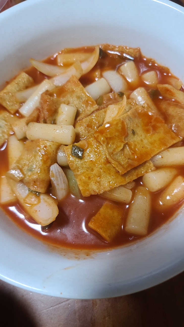  떡볶이 밀키트 고민 끝 아이간식으로 좋은 오뚜기 맛있는 국물 떡볶이