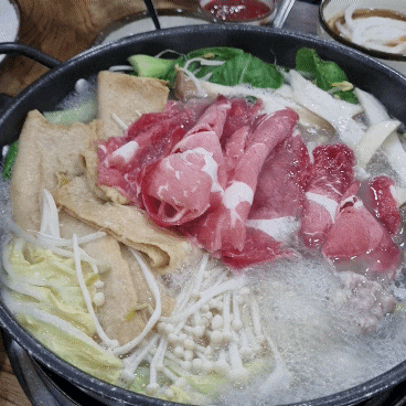  군포 당동 맛집_무한리필 [샤브샤브 칼국수]