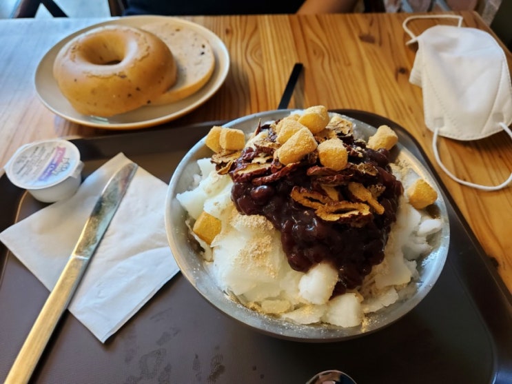  잠실 석촌호수 카페 티숨_팥빙수 맛집_산림조합중앙회점