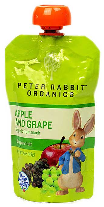 후기가 정말 좋은 Peter Rabbit Organics 오가닉 프루트 스낵 113g, 사과,포도(Apple,Grape), 1개 추천해요