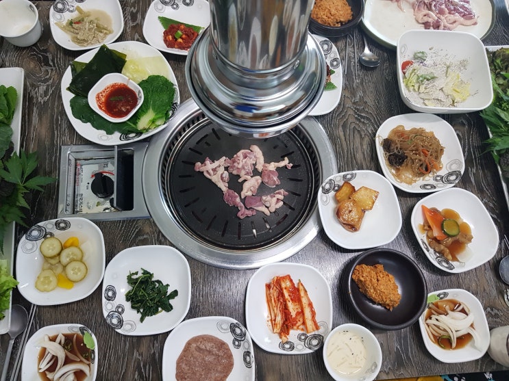 팔공산 맛집 쌈밥정식 '팔공쌈밥', 독립된 공간 방갈로에서 쌈밥 한정식!