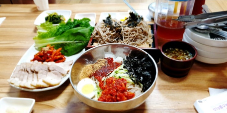  청주 미평 맛집 공이 막국수 : 방송출연한 유명한 곳 @.@