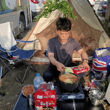  팔도 일품해물라면 해장으로 최고예요